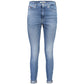 Blue Cotton Women Jeans