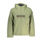 Green Polyester Men Jacket