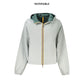 Gray Nylon Women Jacket