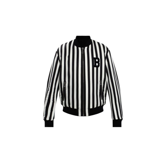 Black Polyamide Men's Reversible Jacket
