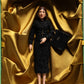 Black Dress Ceramic Porcelain Fashion Leather Sicily Dolls