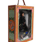 Black Dress Ceramic Porcelain Fashion Leather Sicily Dolls