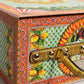 Red Dress Ceramic Porcelain Fashion Box Leather Sicily Dolls