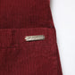 Maroon Corduroy Regular Fit Men Coat Blazer Jacket