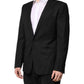 Black GOLD Single Breasted Suit Coat Blazer