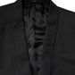Black GOLD Single Breasted Suit Coat Blazer