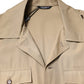 Brown Graphic Print Short Sleeves Shirt
