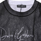 Black White Logo Knitted Pullover Sweater