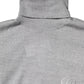 Gray Wool Knitted Men Pullover Sweater