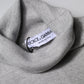 Gray Wool Knitted Men Pullover Sweater