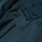 Dark Green Embossed Logo Pullover Sweater