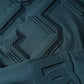 Dark Green Embossed Logo Pullover Sweater
