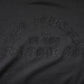 Black Embroidered Crew Neck Pullover Sweater