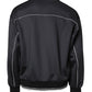 Black Logo Polyester Crew Neck Men Pullover Sweater