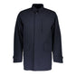 Blue Polyester Men's Jacket