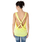 Yellow Viscose Women Top