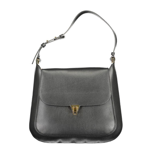 Black Leather Women Handbag