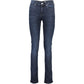 Blue Cotton Women Jeans