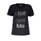Black Polyester Women Top
