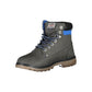 Gray Polyester Men Boot