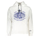 White Cotton Men Sweater with Hood
