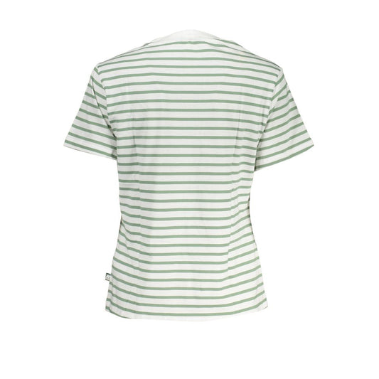 White Cotton Women T-Shirt