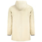 Beige Polyester Men Trench Coat
