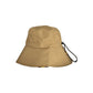 Brown Polyester Women Hat