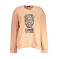 Pink Cotton Women Sweater