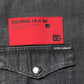 Gray Long Sleeves Button Down Denim Shirt