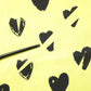 Yellow Cotton Sleeveless DG Heart T-shirt