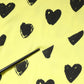 Yellow Cotton Sleeveless DG Heart T-shirt