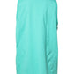 Green Sleeveless Logo Round Neck T-shirt