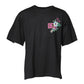 Black DG Floral Print Crew Neck T-shirt