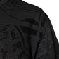 Black Cotton Bandana Logo Crew Neck T-shirt