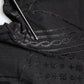 Black Cotton Bandana Logo Crew Neck T-shirt