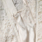 White Floral Lace Long Sleeves A-line Dress