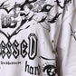 White Cotton DG BLESSED Printed T-shirt