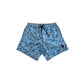 Light Blue Polyester Men Swim Short