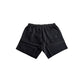 Black Polyester Men Swim Shorts
