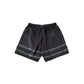 Black Polyester Men's Swim Short