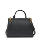 Black Leather GG Marmont Handbag