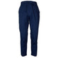 Blue Cotton Men Pants