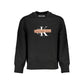 Black Cotton Men's Sweatshirt