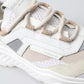 Sneakers White Beige Leather Sport DAYMASTER Shoes