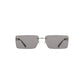 Black Metal Women Sunglass