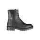 Black Polyester Women Boot
