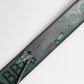Green Black Polyester DG Logo Buckle Belt