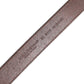 Brown Classic Calf Leather Metal Buckle Belt
