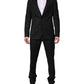 Dark Gray MARTINI 2 Pc Single Breasted Suit